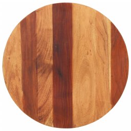 Blat de masa rotund, 60 cm, 25-27 mm, lemn masiv acacia GartenMobel Dekor