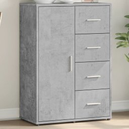 Servanta, gri beton, 60x31x84 cm, lemn compozit GartenMobel Dekor