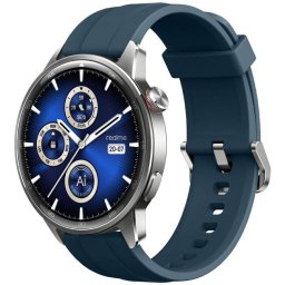 Ceas Smartwatch Realme S2, Albastru-Argintiu