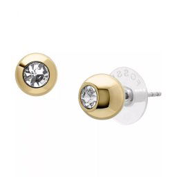 Fossil Cercei cu zirconi placați cu aur Bright Baubles JA7251710