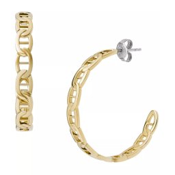 Fossil Cercei rotunzi placați cu aur Heritage D-Link JF04781710