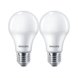 SET 2x bec LED Philips A60 E27/10W/230V 4000K