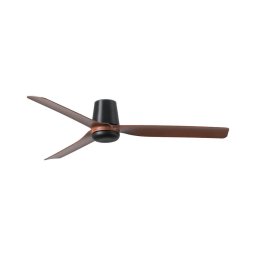 Ventilator de tavan FARO 33831 PUNT TUB M maro/negru d. 130 cm + telecomandă