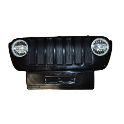 Masca fata Jeep Wrangler Rubicon negru