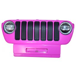 Masca fata Jeep Wrangler Rubicon roz