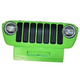 Masca fata Jeep Wrangler Rubicon verde