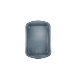 Tava de copt Bohmann BH 9065MRB, Otel carbon, 40x27 cm, Acoperire marmura, Gri