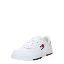 Tommy Jeans Sneaker low 'Retro Essential' albastru închis / roșu / alb