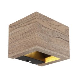 Aplică LED Globo 15553W1W ALINA LED/8W/230V maro