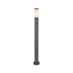 Lampă de exterior cu senzor Globo 3159AS BOSTON 1xE27/15W/230V IP44 110 cm antracit