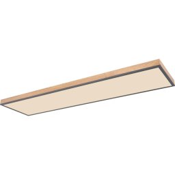 Globo 416080WD5-CCT - Plafonieră LED DORO dimabilă, 36W, 230V, 2700–6500K, cu telecomandă, maro
