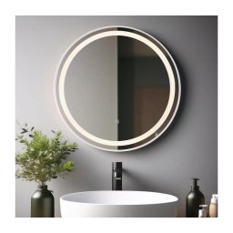 Oglindă LED dimabilă cu funcție de retroiluminare Globo 84035 RIVAS LED/10W/230V d. 50 cm