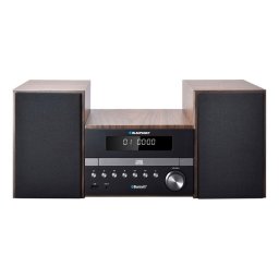 Microsistem cu BT, CD player, USB, Blaupunkt MS46BT, Maro-Negru