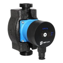 Pompa de circulatie, NMT MINI PRO 32/60-180, IMP PUMPS, 35W, debit 4.0 m³/h, inaltime de pompare 6.1 m, cea mai eficienta de pe piata, motor ECM, afisaj LED, 180 mm,