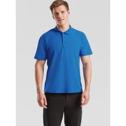 Niebieska koszulka męska polo Original Polo Friut of the Loom