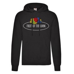 Men's Vintage Hooded Sweat with large Fotl Vintage logo