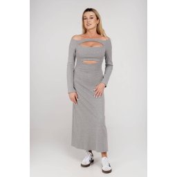 Grey pencil dress By o la la