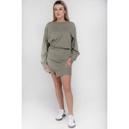 Khaki sweatshirt dress By o la la