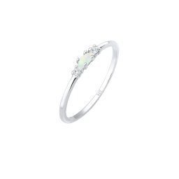 ELLI Inele opal / argintiu