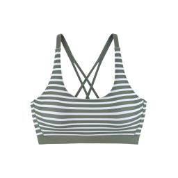 VENICE BEACH Sutien costum de baie oliv / alb murdar