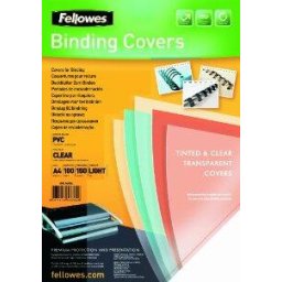 Binding cover clear 150 mic A4 5376001, 100 buc