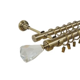 Galerie dubla crystal cone 25/19 - AUR ANTIC