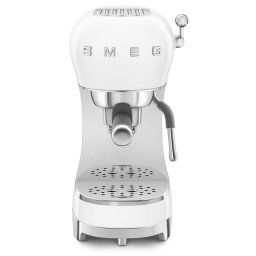 Espressor retro 15 bar 1350 W 1.1 L SMEG ECF02WHEU Alb