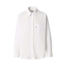 LEVI'S ® Bluză 'Harlie Boyfriend Shirt' alb