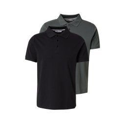 ABOUT YOU Tricou 'Sinan' verde închis / negru