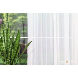 PERDEA CU REJANSA MENDOLA VOILE 100% Reciclat Crem R1700