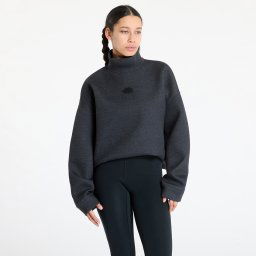 Hanorac The North Face Mock Neck Relaxed Sweater TNF Black