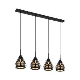 Lustră pe cablu Globo 15889-4H HASSAN 4xE27/40W/230V