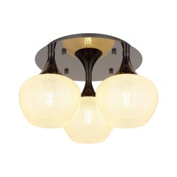 Plafonieră Globo 15548-3DK MAXY 3xE27/40W/230V antracit
