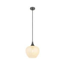 Lustră pe cablu Globo 15548HK MAXY 1xE27/60W/230V d. 24 cm antracit