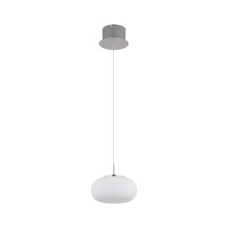 Lustră LED pe cablu Globo 15744HN QUINTARA LED/6W/230V alb