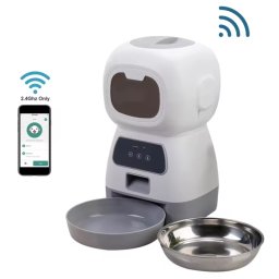Maximin Distribuitor inteligent de hrană pentru animale, Tuya Smart