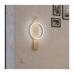 Aplică LED Eglo 901715 BOYAL LED/12W/230V 3000K bej/negru