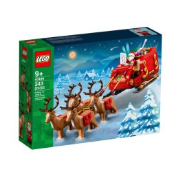 LEGO 40499 Sania lui Mos Craciun, 343 piese