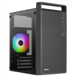 Carcasa Aerocool CS-109, FRGB, Fara sursa, Negru