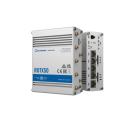 Router wireless, Teltonika RUTX50, Gigabit Ethernet, 5G, otel inoxidabil