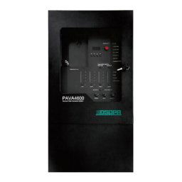 Sistem Sonorizare de Evacuare 600W cu 4 zone DSPPA PAVA4600, Certificare EN54-16