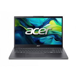 Laptop Acer Aspire A15-41M, AMD Ryzen 5 8640HS, 15.6 inch FHD, 16GB RAM, 512GB SSD, Free DOS, Gri (INT Keyboard)