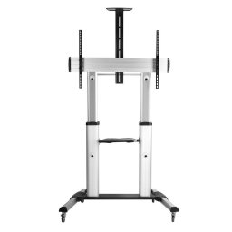 Techly Stativ mobil pentru TV LCD/LED/Plazma 60''-100'' 100kg VESA 2 rafturi