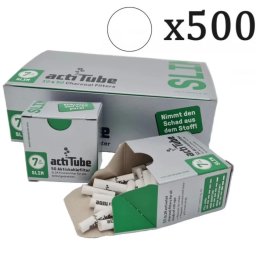 actiTube Filtre cu carbune activ Slim 7mm x500