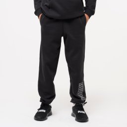 Pantalon de trening Ed. fizică Negru Copii