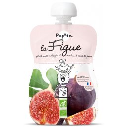 Piure BIO cu 70% smochine, +4 6 luni Popote