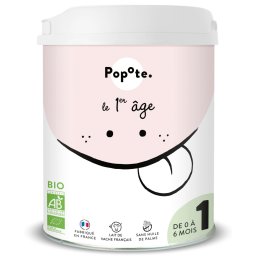 Lapte praf BIO pentru sugari(Etapa 1), 0-6 luni(gramaj mare) Popote
