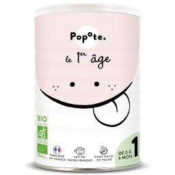 Lapte praf BIO pentru sugari(Etapa 1), 0-6 luni Popote