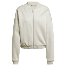 ADIDAS SPORTSWEAR Bluză cu fermoar sport 'Essentials' bej deschis