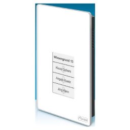 Interfon TFS-Dialog 400, CE, IP44, Plastic, 140mm, Alb